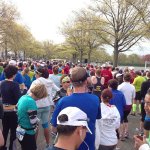 Runners: all shapes, sizes, ages. 