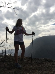 Cloudy start. I was in my short-sleeved shirt and shorts. Not right for February. #climatechange